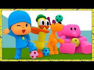 ⚽️ POCOYO in ENGLISH - Color Balls and Football Games | Full Episodes | VIDEOS and CARTOONS for KIDS