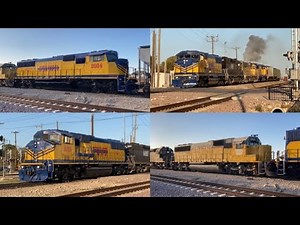 FWWR SD60M’s at Hodge Yard (11-19-2022)