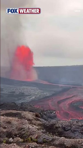 ICYMI: Hawaii's Kīlauea Volcano Spews Lava Over 600 Feet Into The Air During Latest Eruption Episode