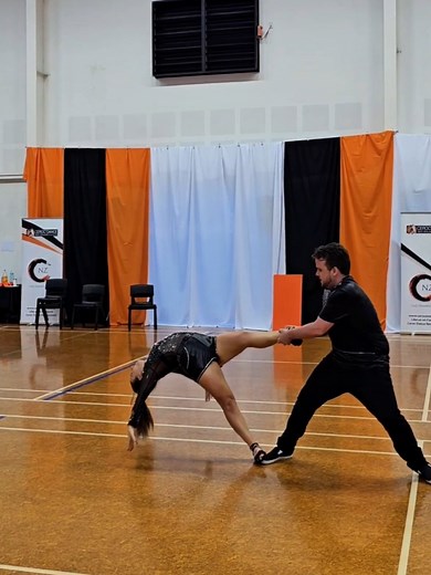 Ceroc Dance Routine Featuring DWTS Leg Lift