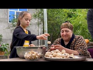 Outdoor Kitchen in Azerbaijan / A PRICELESS RECIPE BY GRANDMA THAT YOU WILL WANT COOK EVERYDAY!
