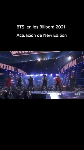 BTS and New Edition Performance at Billboard Music Awards 2021