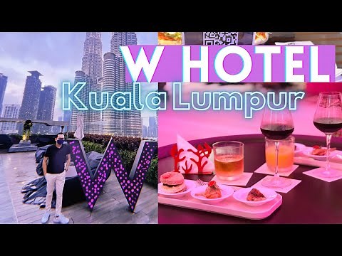 STAYCATION AT W HOTEL KUALA LUMPUR | Full Review Marvelous Suite Room | Petronas Twins Tower View