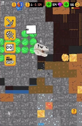 Gold Digger FRVR - Gameplay sample_big cluster