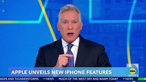 Apple unveils new features, including expanded artificial-intelligence capabilities and a new design interface across all of its products, marking the tech giant’s latest round of updates as it aims to compete in the high-stakes AI race. | Good Morning America