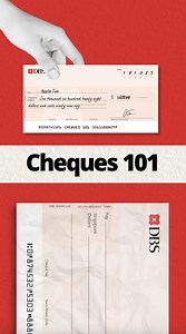 Anyone out there still using cheques? 🤔 We've been hearing your questions about those cheque processing fees, so we're here to spill the beans and give you an exclusive look behind the scenes! 🎥✨ Since 1 November 2023, we've implemented a subsidised fee of S$0.75 on every SGD-denominated cheque issued from DBS/POSB Deposit and DBS Cashline accounts. We're also waiving fees for cheques issued by customers 60 years old and above until 31 December 2025. | DBS