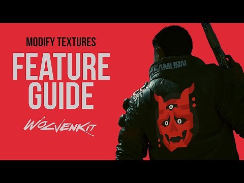 WolvenKit 8.7 Feature Guide - Modify Textures