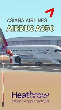 Asiana Airlines A350 POWERFUL Takeoff From London Heathrow | Infinite Flight