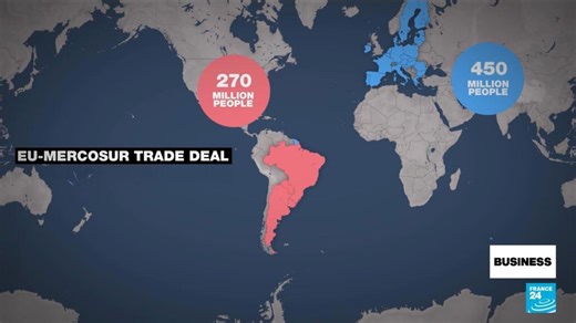 EU moves ahead with massive trade deal with Mercosur, with safeguards in place