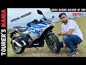 All New 2024 Suzuki Gixxer SF 250 Review - New Updates 🔥🔥 | Gixxer 250 SF | Tourer's Mania.