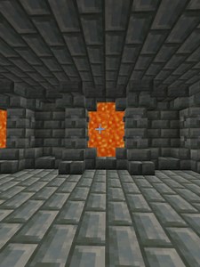 Easy Redstone Lava Door Tutorial for Minecraft Bedrock