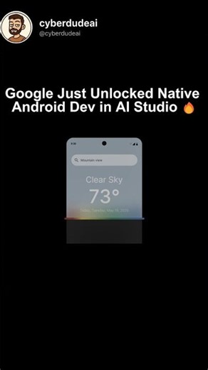 "Build Android Apps With 1 Prompt"! 🤯 #shorts #ai #google