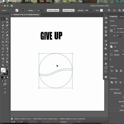 3D Text Effect in Adobe Illustrator | Easy Step-by-Step Tutorial