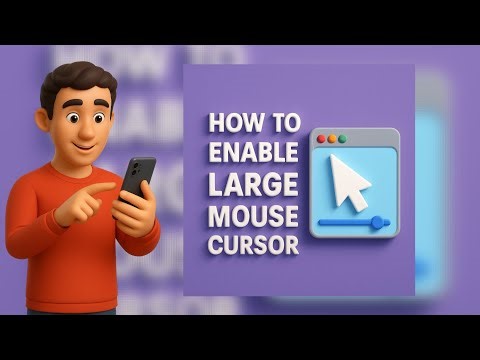 How to Enable Large Mouse Cursor on Android