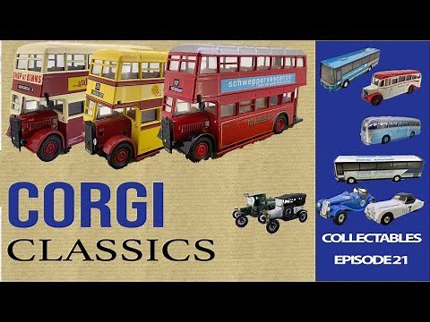 Collectables Episode 21 - Diecast Corgi Classics toys 🚌🚗
