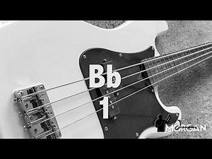 Funky bass (backing track) Bb | Building funky bass lines