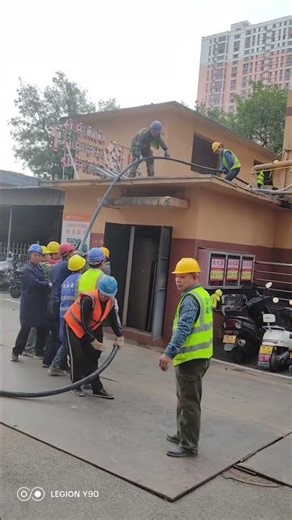 Cables thicker than a wrist require manual pulling during installation #cablepulling