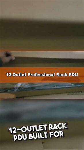 ETL Listed Rack PDU for Homelabs ⚡ GridFrame™ by Saltra