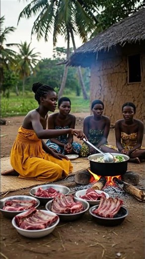 Flavor of Unity: Cooking with Family and Friends | Simple African Village