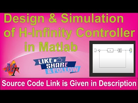 Design & Simulation of H-Infinity Controller in MATLAB.