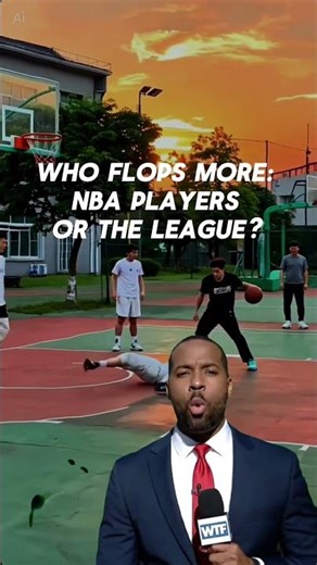 Who Flops More… NBA Players or the League?