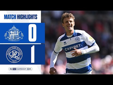 FINAL VICTORY ON THE ROAD | Match Highlights " Sunderland 0-1 QPR
