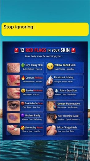 12 Red Flags in Your Skin You Shouldn’t Ignore 🚨