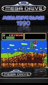 Sega Mega Drive/Genesis games from 1990