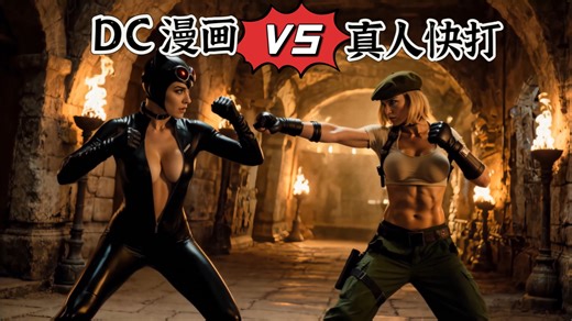 DC漫画英雄vs真人快打 真人化 Ai写实版 怀旧游戏人物 Mortal Kombat