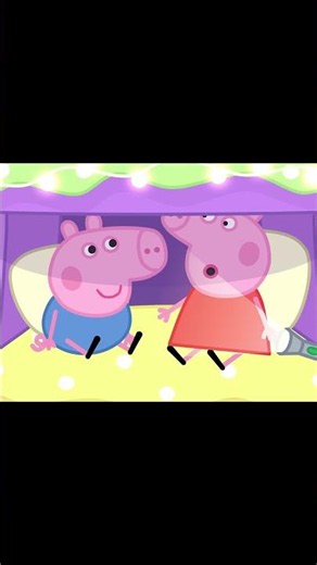 Peppa Pig Makes a House out of Pillows! 😱 Part 2 #peppapig #peppa #animation