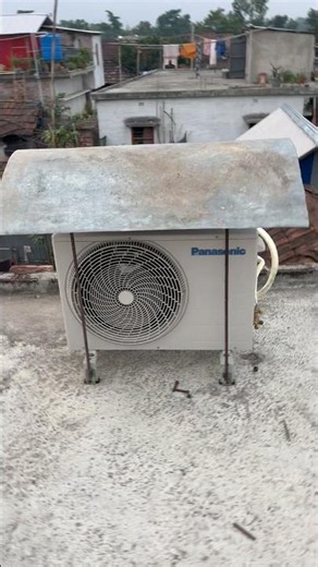 Ac Outdoor Protection Shed 😳