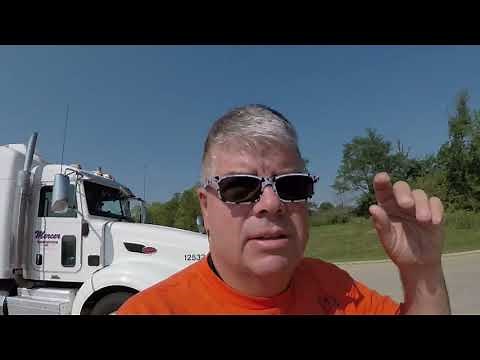 #346 Load of Firebrick and New Brakes The Life of an Owner Operator Flatbed Truck Driver Vlog