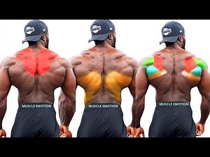 TOP 5 LAT MIDDLE BACK TRAPS WORKOUT WITH DUMBBELLS CABLE AND MACHINE AT GYM