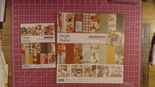 Let's make some Fall 12 x 12 scrapbook layouts tonight! | Scrappin It Up