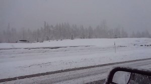 16K views · 250 reactions | Great video from Washington State Patrol Commercial Vehicle Enforcement Officer D. Crosby showing the conditions on Snoqualmie Pass today. It is really coming down! Please slown down to avoid a collision. Traction tires are advised going in both directions at the summit. | Source ONE News | Facebook