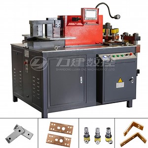 [Hot Item] Busbar Punching Shearing & Bending Machine with Zero-Waste Busbar Fabrication Busbar Machinery Busbar Cutting Perforating Machine
