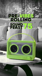 6.3K views · 29 reactions | Feast your ears on the Zebronics Sound Feast 75, the see-through beast with 14W power, 12-hour jam sessions, and TWS magic. Carry it, vibe with it, flex it. ️ #Zebronics #AlwaysAhead #SoundThatSlaps #FeastOnTheBeats | Zebronics | Facebook