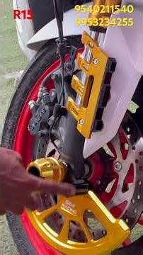 R15 V4 | MODIFICATION | PPF | FULL Exhaust SOUND #karolbaghbikemarket 😘😎😱