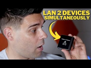 You Need A Powered LAN Splitter To Use 2 Devices At Once