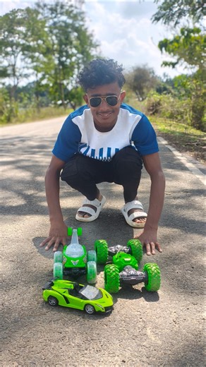 REMOTE CONTROL THREE DEFFERENT CARS!🥰❤️#shorts