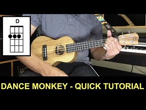 Dance Monkey - Ukulele Tutorial