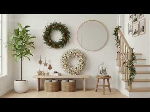 Easy Entryway Christmas Decor Ideas That Instantly Make Your Home Feel Festive