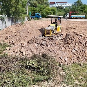 12K views · 175 reactions | First Start New Perfectly PROJECT!! 8T Dump Truck Transporting Soil With Bulldozer Pushing, Landfill | BulldozeR PoweR | Facebook