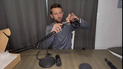 192KHz/24Bit USB Condenser Microphone, Plug & Play, Studio Cardioid Mic for Recording YouTube Gaming Podcasting