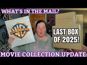 MOVIE COLLECTION UPDATE - Packages From Warner Bros & Kino Lorber, The Final 2025 Box From Jesse!!!