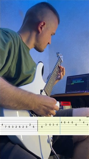 Jazz fusion guitar lick + TAB #jazzlicks #guitarlicks #guitarlesson