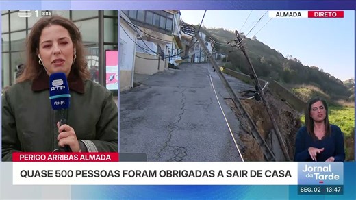 Autarca de Almada com os moradores das zonas mais afetadas pelas tempestades