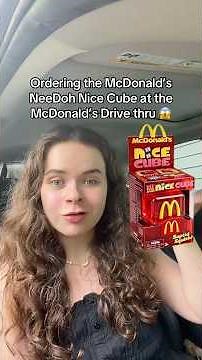 ORDERING THE MCDONALDS NEEDOH NICE ICE CUBE SQUISHY TOY 😱