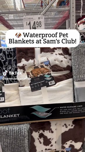 Waterproof Pet Blankets at Sam's Club