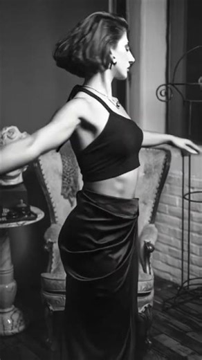 Bold Black & White Fashion Aesthetic | Elegant Vintage Style 🖤